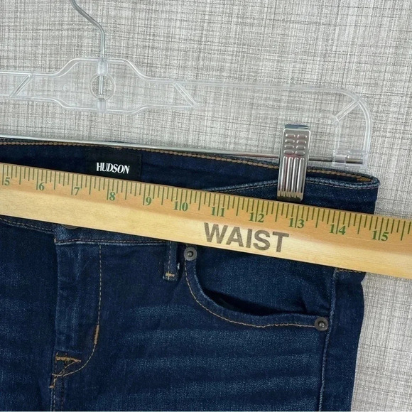 Hudson Veceroy Knee short Womens Size 26 blue 1787 - Picture 4 of 11